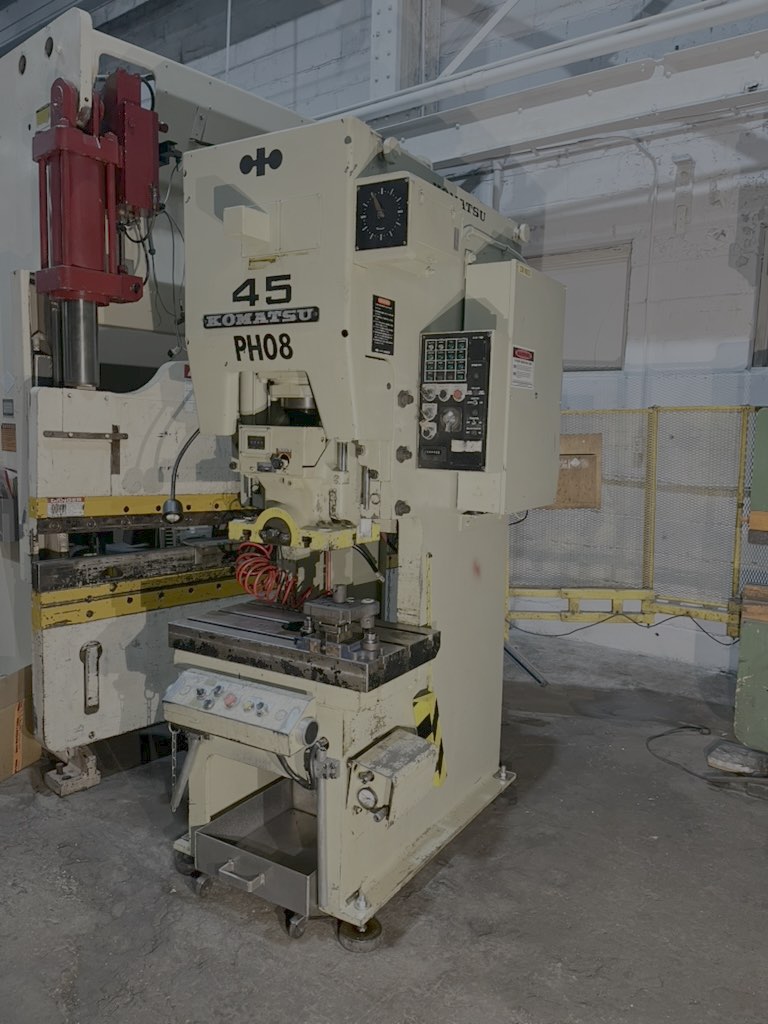 45 Ton  Komatsu Model OBS 45-2 Gap Frame Press